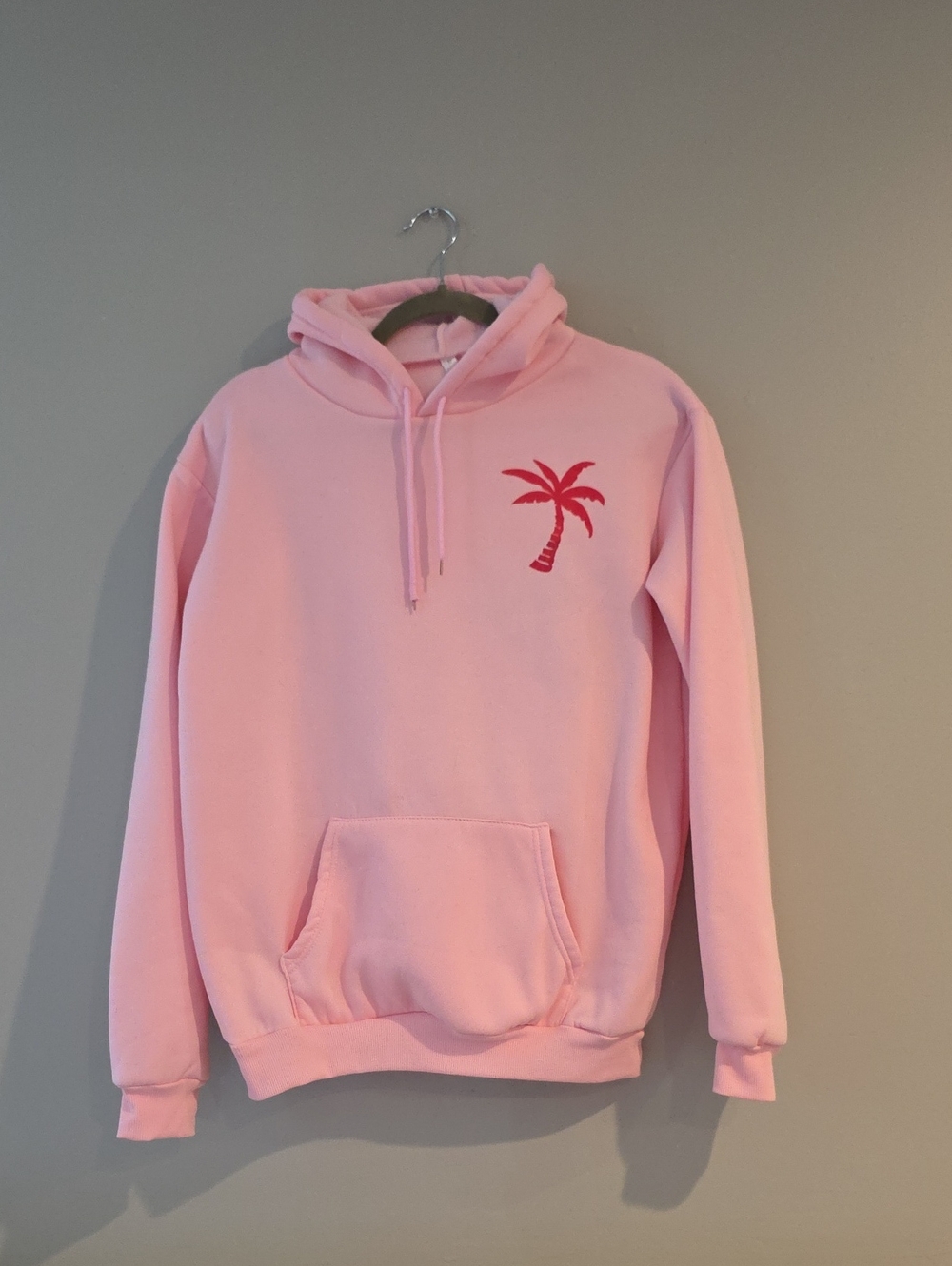 Women’s Pink Graphic Hoodie Sweatshirt